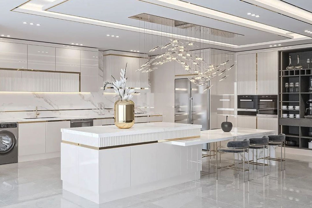 کابینت آشپزخانه لوکس؛ ترکیب زیبایی و کارایی در طراحی مدرن