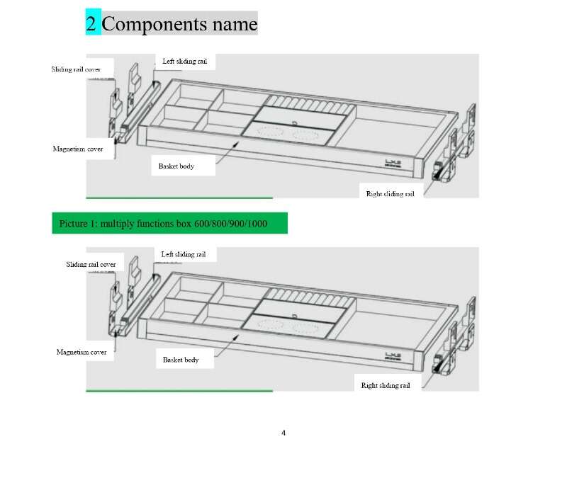  نقشه نظم دهنده کمربند و کراوات و زیورآلات L00 عرض 90Cm AUX